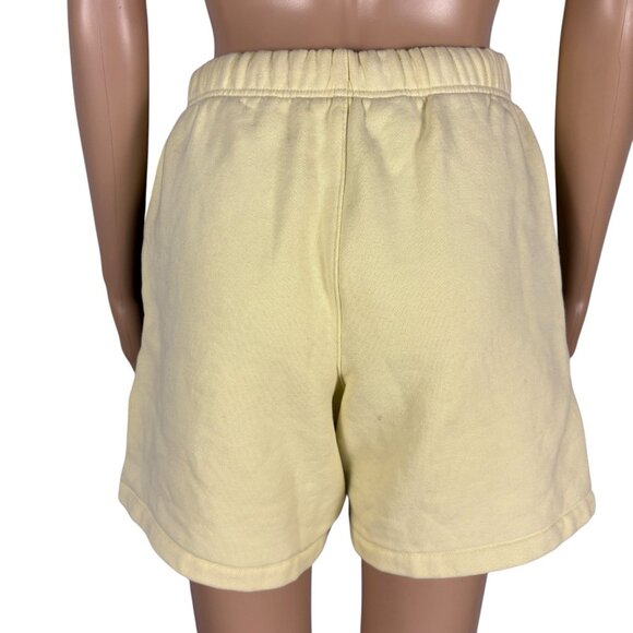 Essentials Fear Of God Shorts Kids Youth Size 12 Yellow Comfort Athletic - Picture 7 of 15